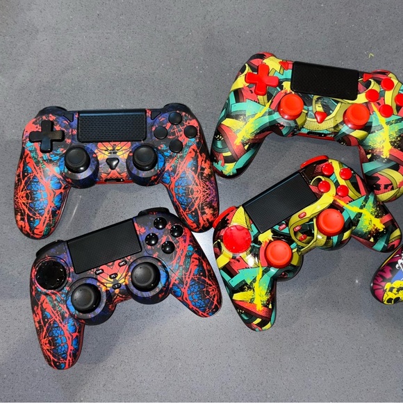 NIB 🆕 3 COLORS AVAILABLE! Wireless Gaming Controller PAIRS - Picture 8 of 11